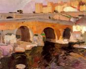 The Old Bridge of Avila - 华金·索罗利亚·巴斯蒂达